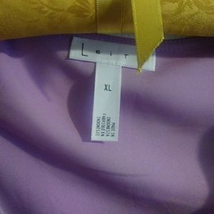 Leith lavender dress